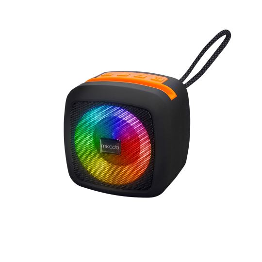 MD-29BT Anka 1200mAh 5W Siyah USB/BT/TF/TWS/AUX Taşınabilir Speaker