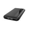IP-G11N 10000MAH Micro+Usb+ Type-C Giriş+Çıkış Siyah Taşınabilir Pil Şarj Cihazı Powerbank
