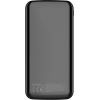IP-G11N 10000MAH Micro+Usb+ Type-C Giriş+Çıkış Siyah Taşınabilir Pil Şarj Cihazı Powerbank